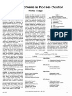 Current Issues in Process Control