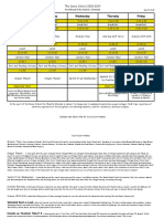 Amethyst Kids Daily Schedule 2018-19