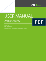 ZKBioSecurity+User+Manual+V2.1 20170814 (For+3050+or+above)