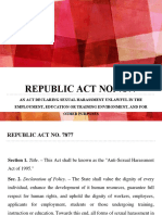 Republic Act No. 7877