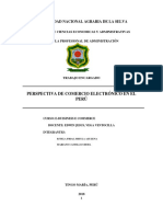 Perspectiva de Comercio Electrónico en El Perú..Trabajo de Bussiness