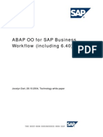 ABAP OO For SAP Business Workflow