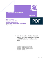 Link Aggregation Control Protocol (LACP) 802.3ad and VLACP For ES and ERS Technical Configuration Guide