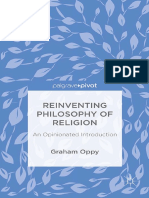 Reinventing Philosophy of Religion An Opinionated Introduction PDF