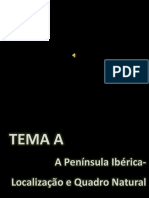 Localização Peninsula Iberica