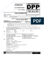 XI Maths DPP (03) - Sets - Relations - Functions + Basic Maths