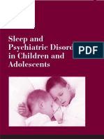 Sleep and Psychiatric Disorders in Children and Adolescents