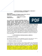 Sentencia Constitucional CP 0084-2017 - EXP 20960 AIA