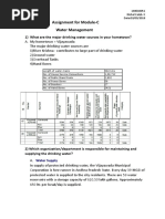 Assignment For Module