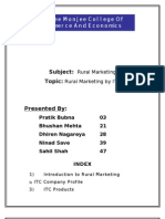 Rural Marketing by ITC