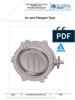 Product Group AV-E, Double Eccentric Disc Seated Butterfly Valves (En-2015)