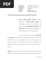 Absuelvo Traslado de Oposicion A M.C. (Freddy Garcia)