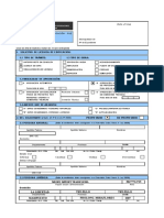 Formulario Unico de Edificacion (FUE)