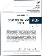 Coating Galvanized: Steel