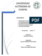 Práctica Calculo de Empuje Hidrostático