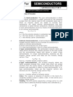 Formulae For: Semiconductors