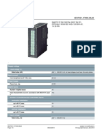 (6es7321-1fh00-0aa0) Simatic S7-300 Digital Input 16CH PDF