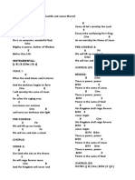 Great God - Victory Worship Chord Sheet PDF