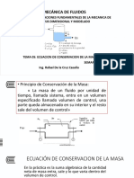 Tema 05 Ecuacion de Conservacion de La Masa