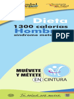 Dieta 300 Calorías Síndrome Metabólico Hombres