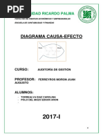 Diagrama Causa y Efecto