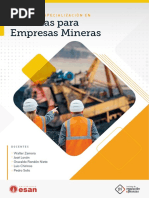 Diptico Finanzas para Empresas Mineras