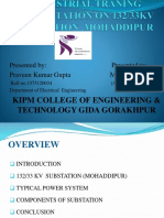 Industrial Traning Presentation On 132/33 KV Substation