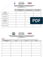 List of Activities of ABM Immersion and Alternative Delivery Mode