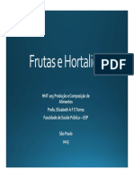 Aula Frutas e Hortaliças 2015