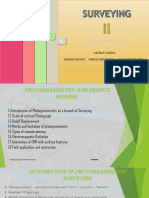 Photogrammetric and Remote Sensing