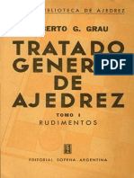 Grau Roberto - Tratado General de Ajedrez Tomo 1 - Buenos Aires 1959 PDF