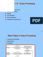 Chapter 13: Query Processing