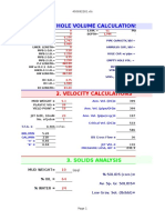 Hole Volume Calculations