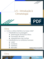 Aula 5 - Introdução À Climatologia