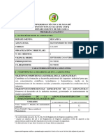 Programa Analitico 2018-2019 M.I