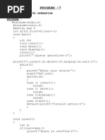 Data Structure Lab File