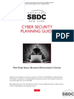 Cyber Security Planning Guide: N Y S B D C