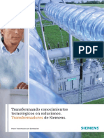 Transformadores Fabricante Siemens Folleto PDF