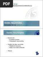 Redes Neuronales - Fernando Berzal