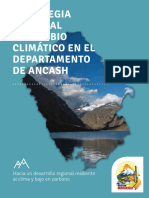 Estrategia Regional de Cambio Climático Ancash