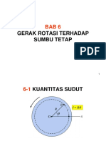 Gerak Rotasi Terhadap Sumbu Tetap