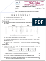 Representation of Data (S1) # 1