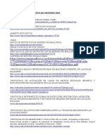 Normativa y Protocolos Menores