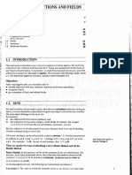 Unit 1 Sets, Functions And: Fields