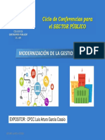 Modernizacion de La Gestion Publica Luis Arturo Garcia Cossio