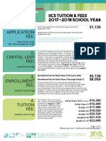 Application Fee:: IICS Tuition & Fees 2017-2018 School Year