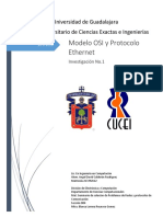 Modelo OSI y Protocolo Ethernet