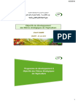 Algérie. Ministère - Objectifs - de - Developpement - Des - Filieres - Strategiques - de - L - Agriculture