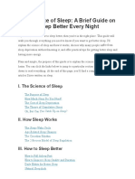 James Clear - The Science of Sleep - A Brief Guide On How To Sleep Better Every Night