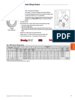 Crosby Grade 100 Clevis Sling Hooks: J AA R L